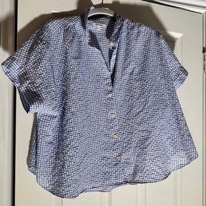 Madewell Searsucker Shirt size XL